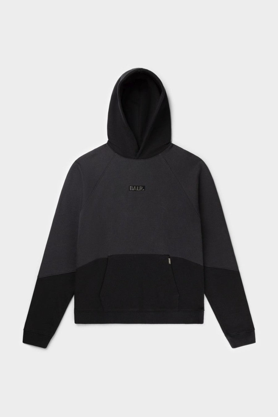 Carter Loose Double Arrow Hoodie Jet Black/Asphalt