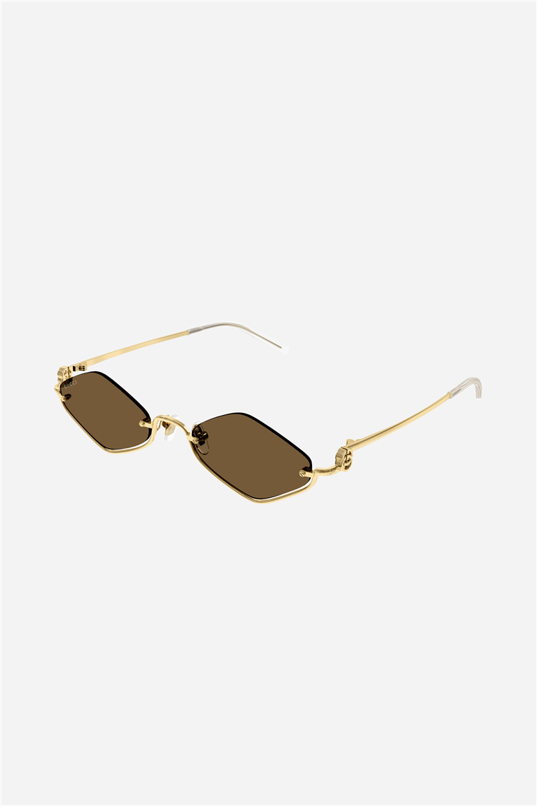Geometric frame sunglasses