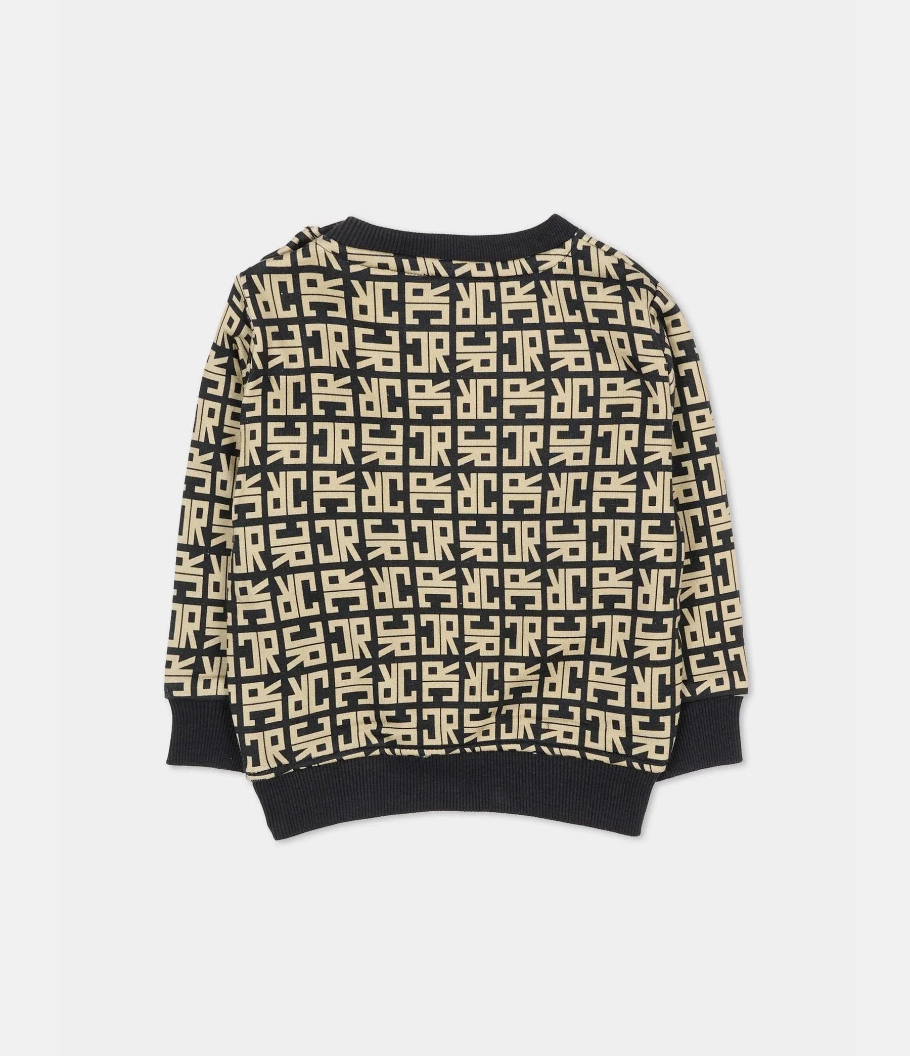 Sweat-shirt bébé beige John Richmond avec logo