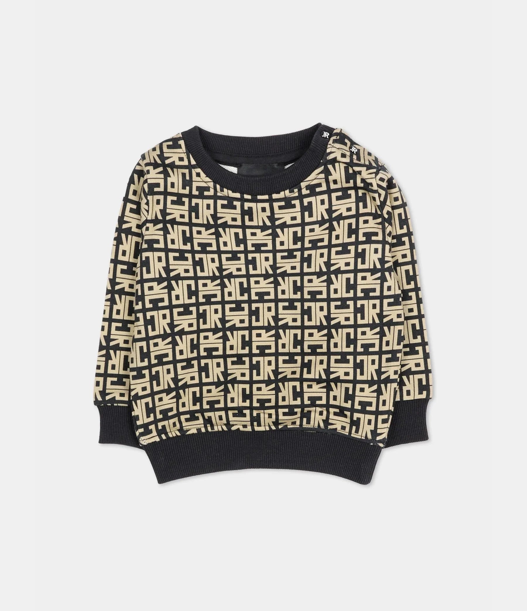 Sweat-shirt bébé beige John Richmond avec logo