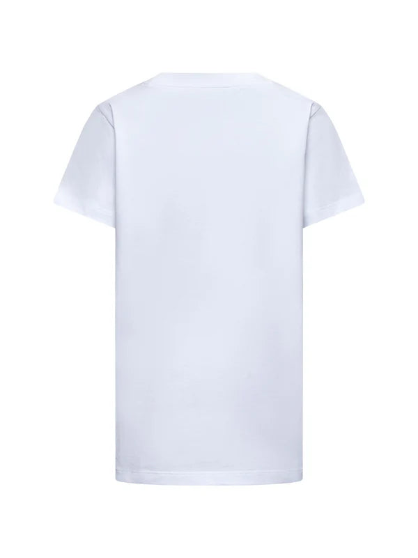 T-SHIRT ENFANT AVEC PETIT LOGO EN RELIEF, BLANC, RICHMOND