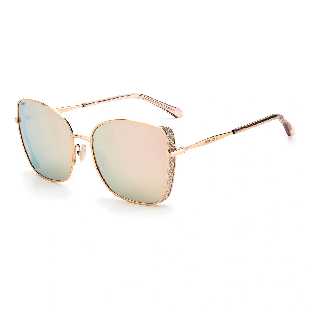 Lunettes de Soleil Jimmy Choo JIMMY CHOO ALEXIS/S - DDB SQ CUIVRE DORÉ