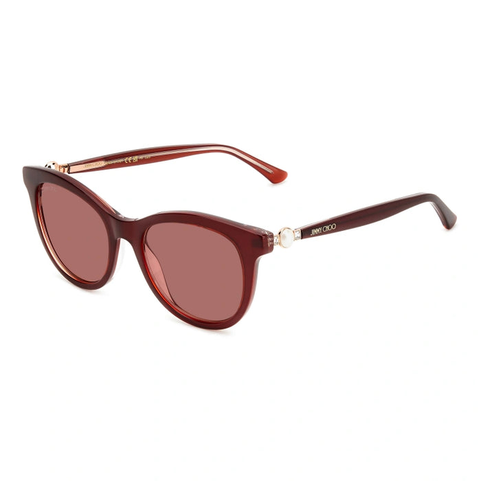 Lunettes de Soleil Jimmy Choo JIMMY CHOO ANNABETH/S - MWU U1 BORDEAUX PERLÉ