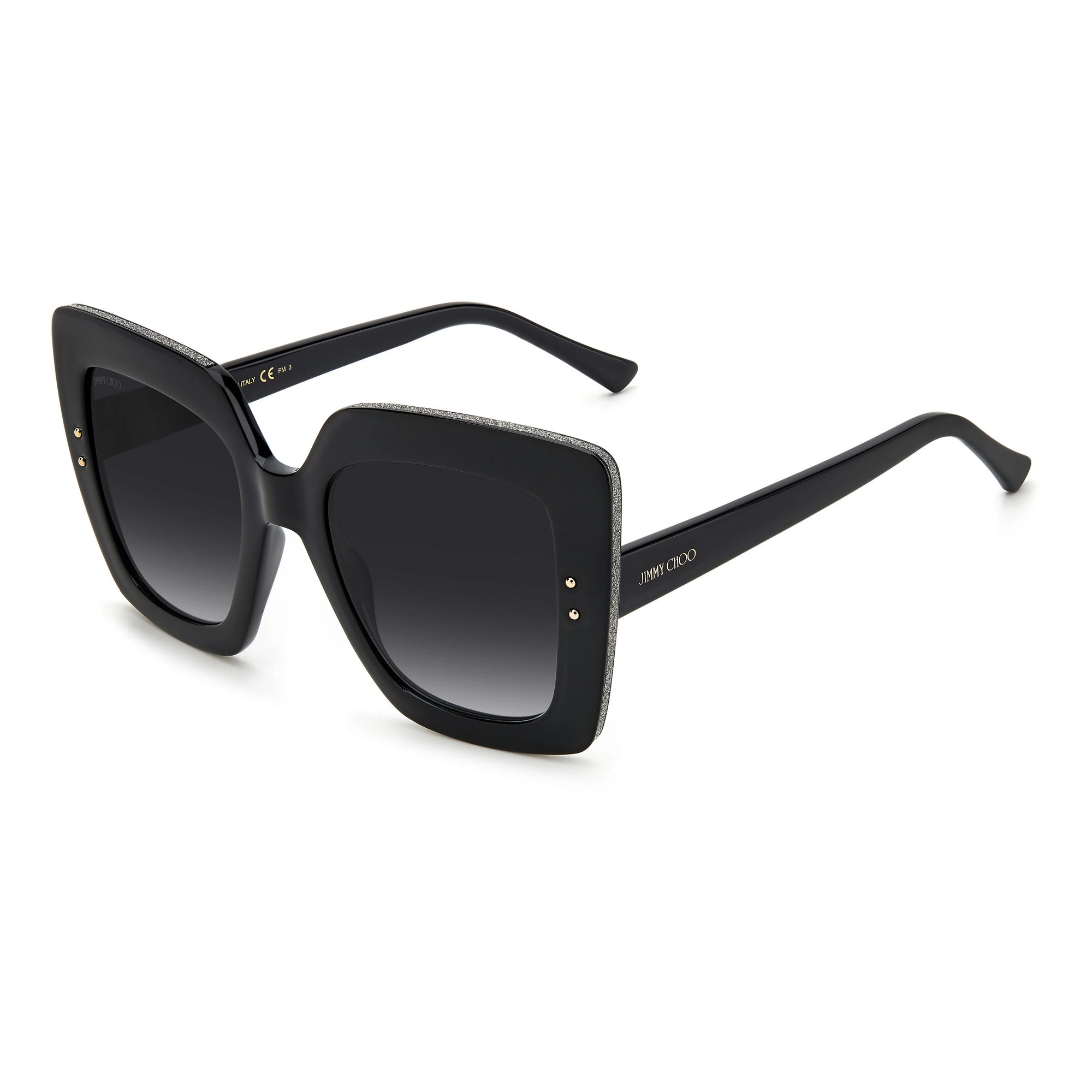 JIMMY CHOO AURI/G/S - 807 9O NOIR