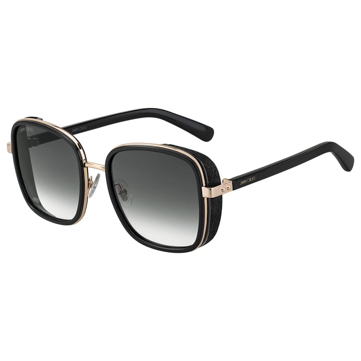JIMMY CHOO ELVA/S - 2M2 9O BLACK GOLD 