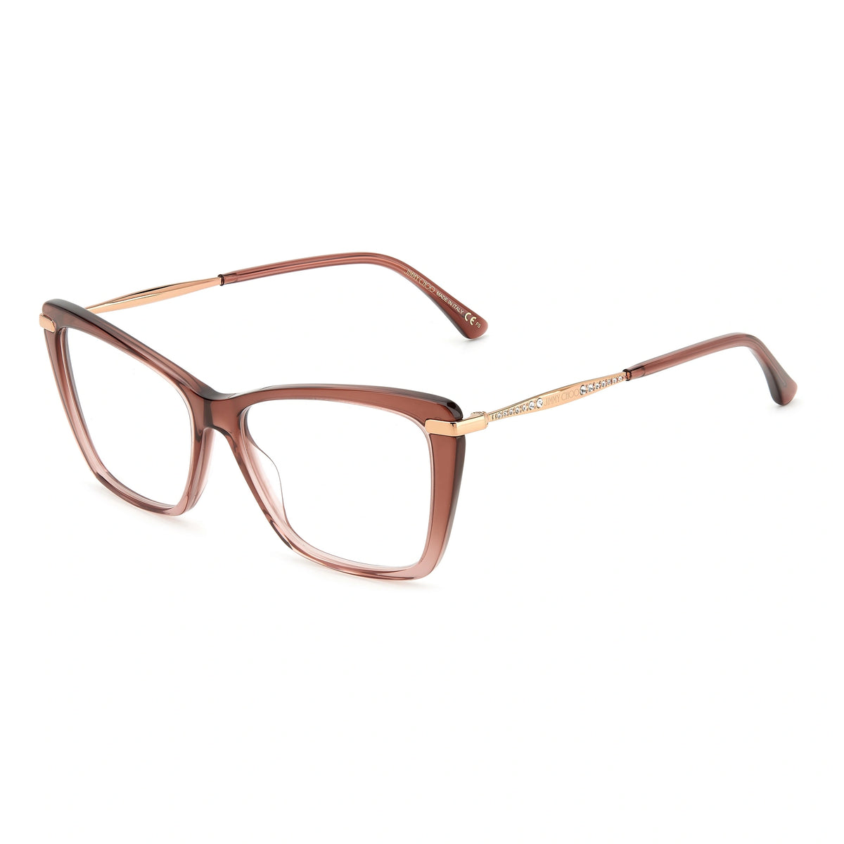 JIMMY CHOO JC297 - 2LN ROSE BORDEAUX NUANCÉ