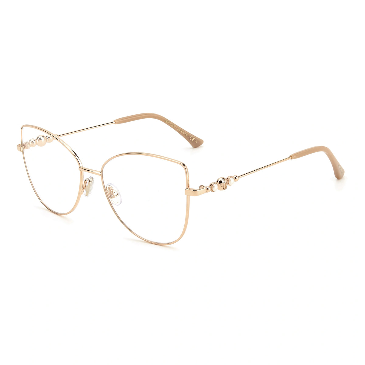 JIMMY CHOO JC339 - BKU NUDE GOLD 