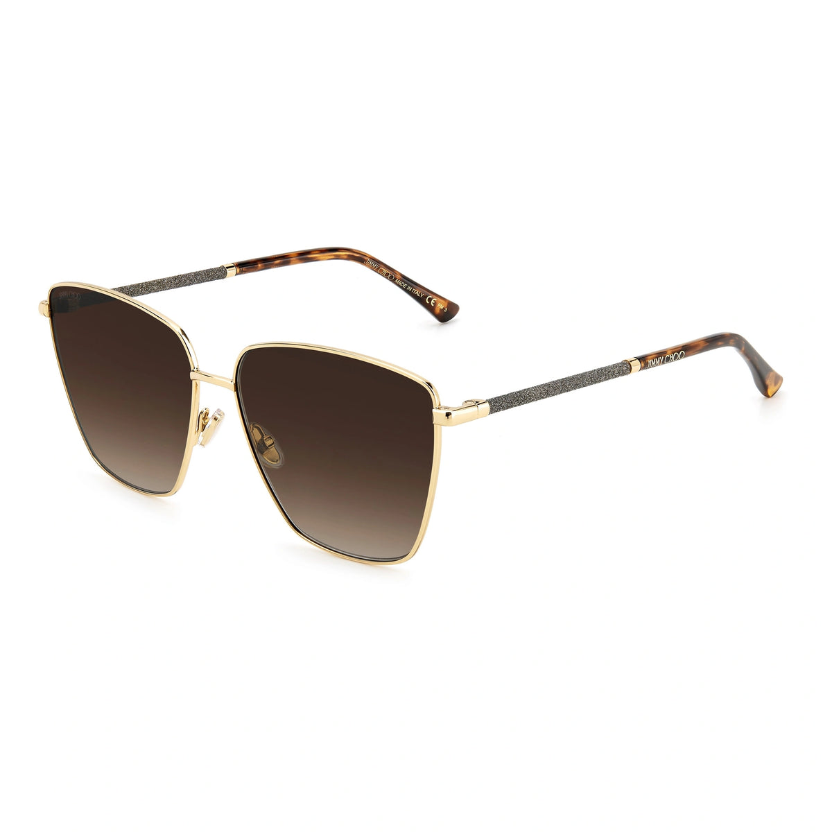 Lunettes de Soleil Jimmy Choo JIMMY CHOO LAVI/S - 06J HA GOLD HAVANA