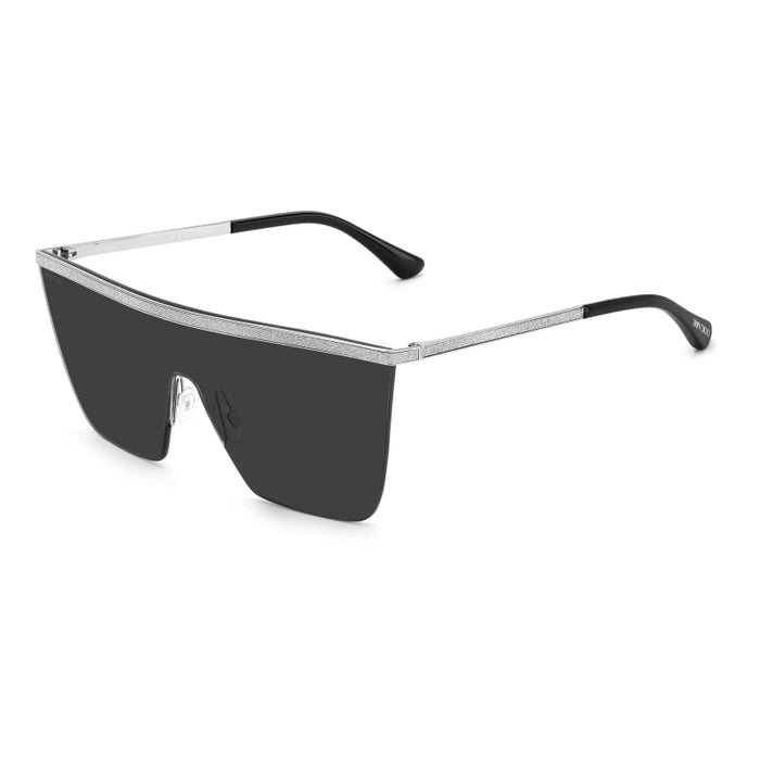 JIMMY CHOO LEAH/S - 79D IR SILVER BLACK 