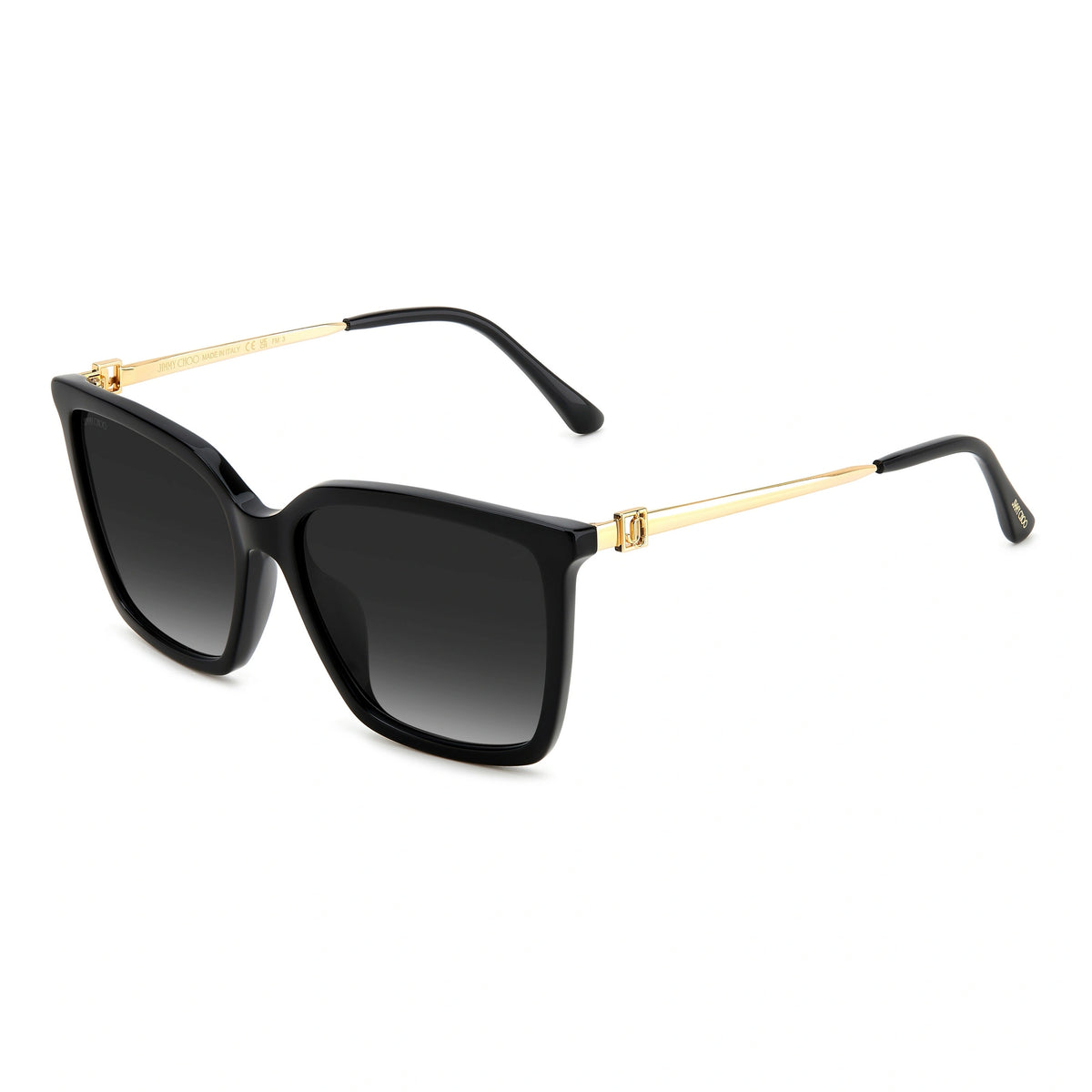 JIMMY CHOO TOTTA/G/S - 807 9O BLACK 