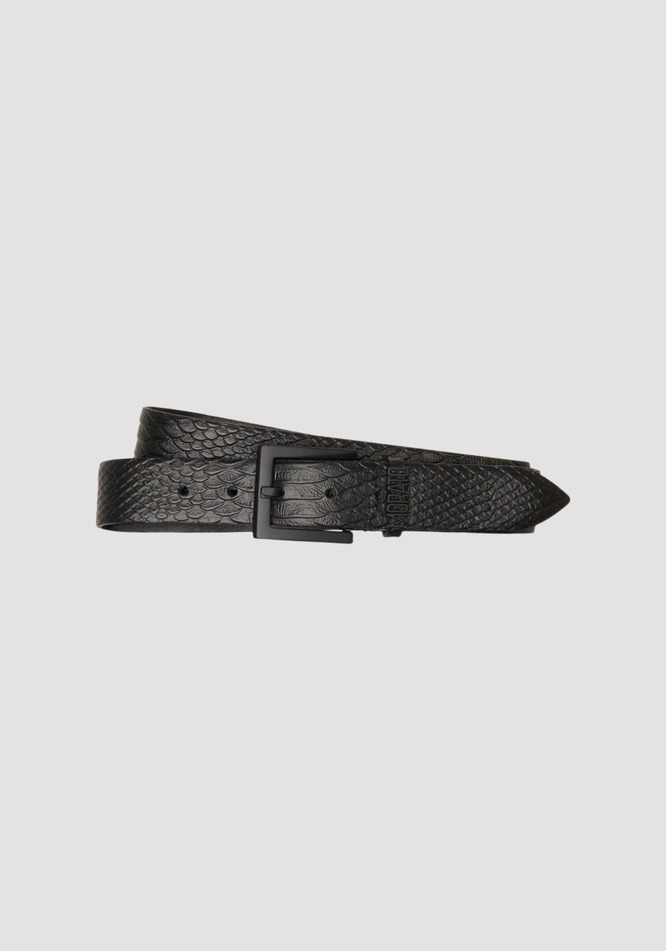 CEINTURE EN CUIR VÉRITABLE IMPRIMÉ SERPENT