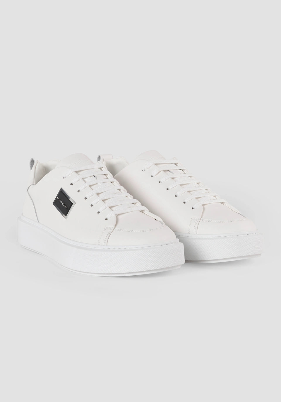SNEAKER METAL « DIXON » EN CUIR