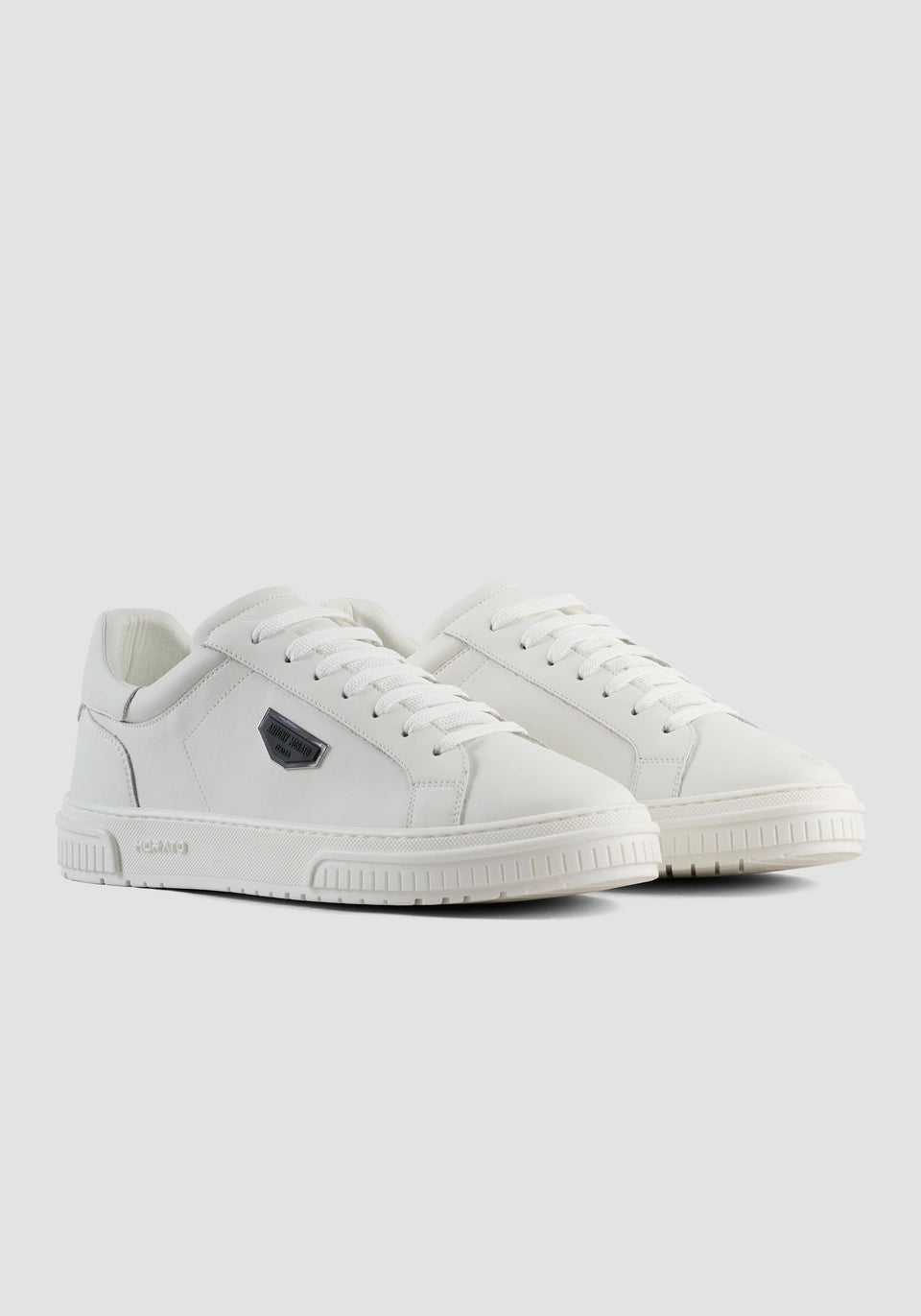 SNEAKER METAL « THEO » EN CUIR