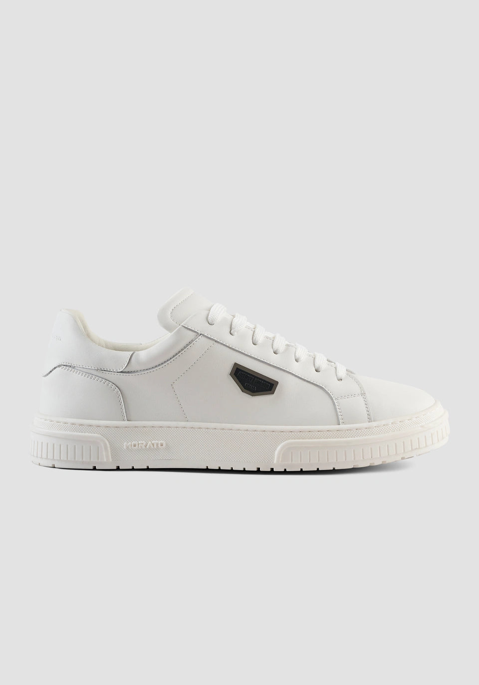 SNEAKER METAL « THEO » EN CUIR