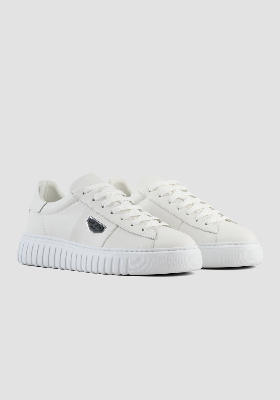 SNEAKER METAL « HOLT » EN CUIR