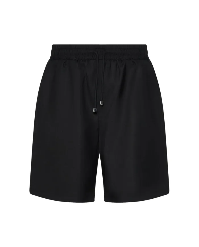 Bermuda à cordon et design essentiel