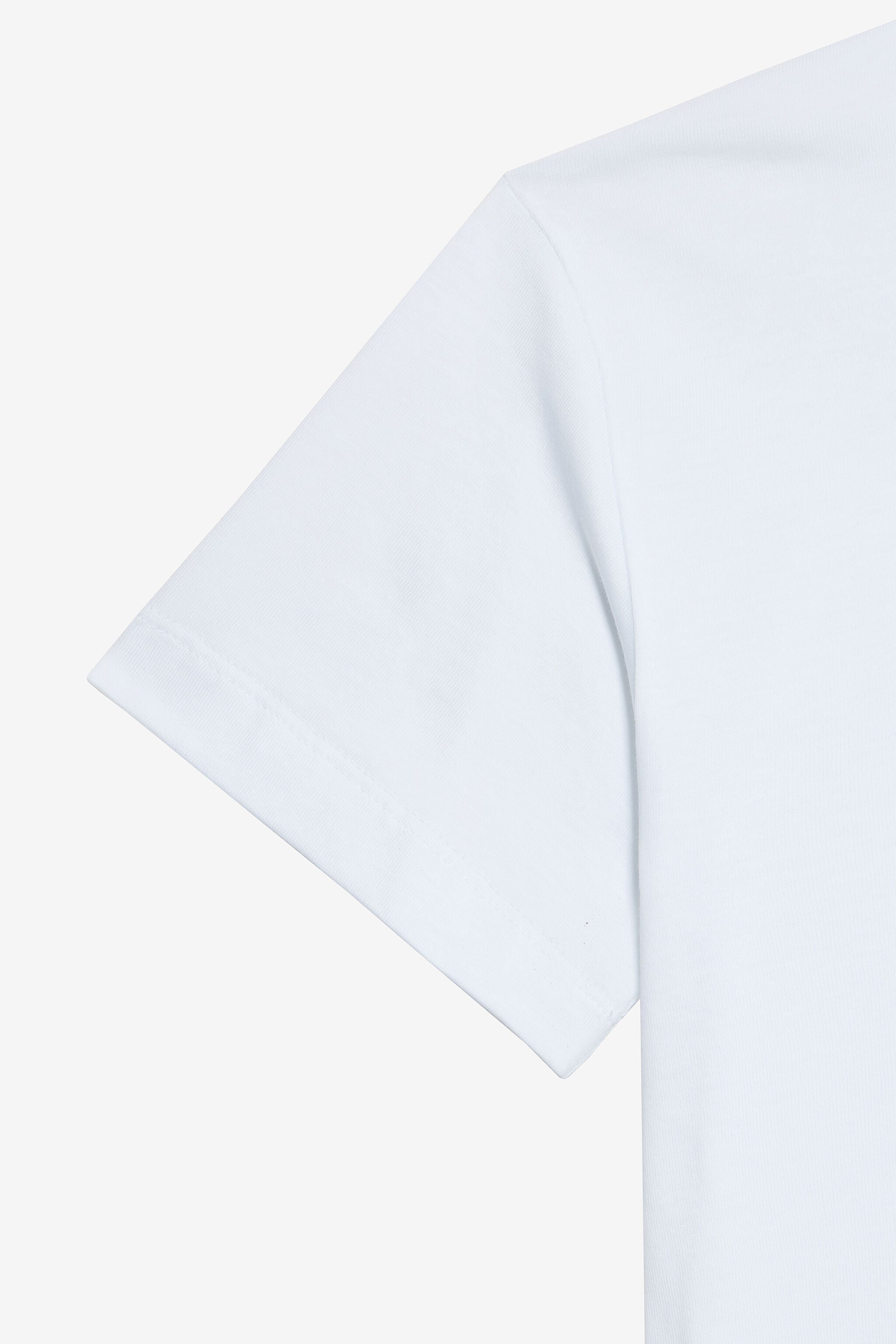 T-shirt en coton brodé