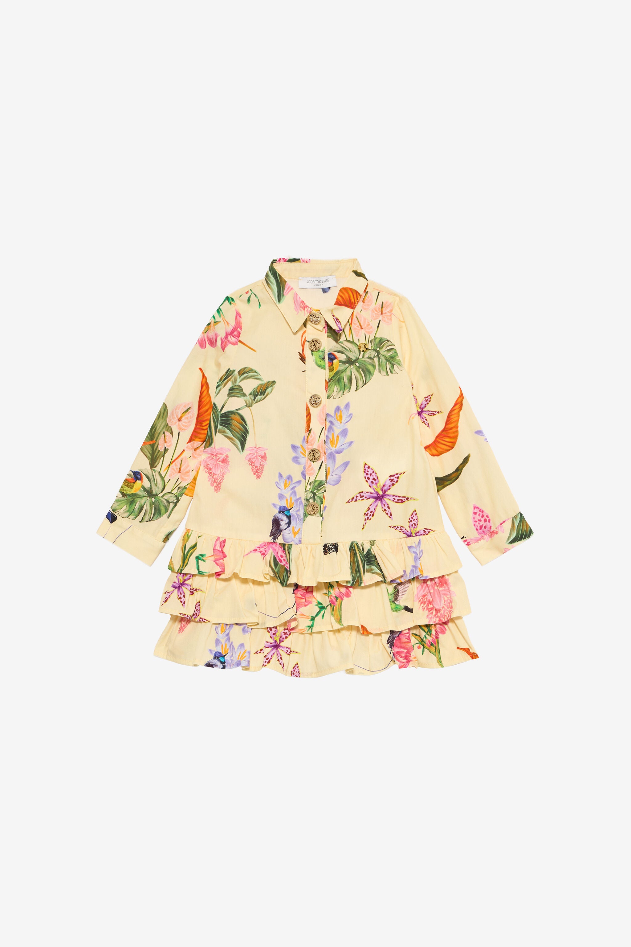 Robe en coton à fleurs