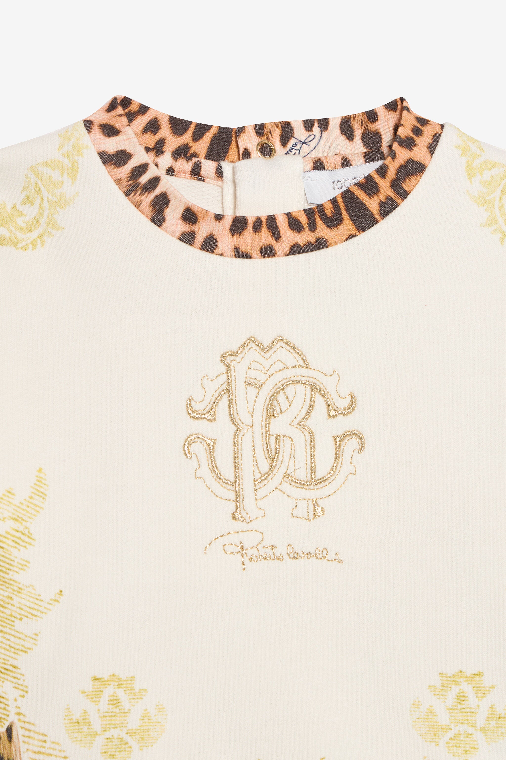 Pull décoré en coton