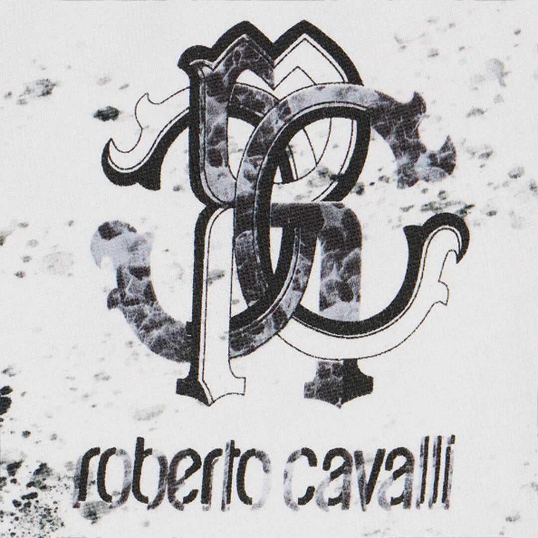 Pantalon à Imprimé Éclaboussures avec Monogram RC