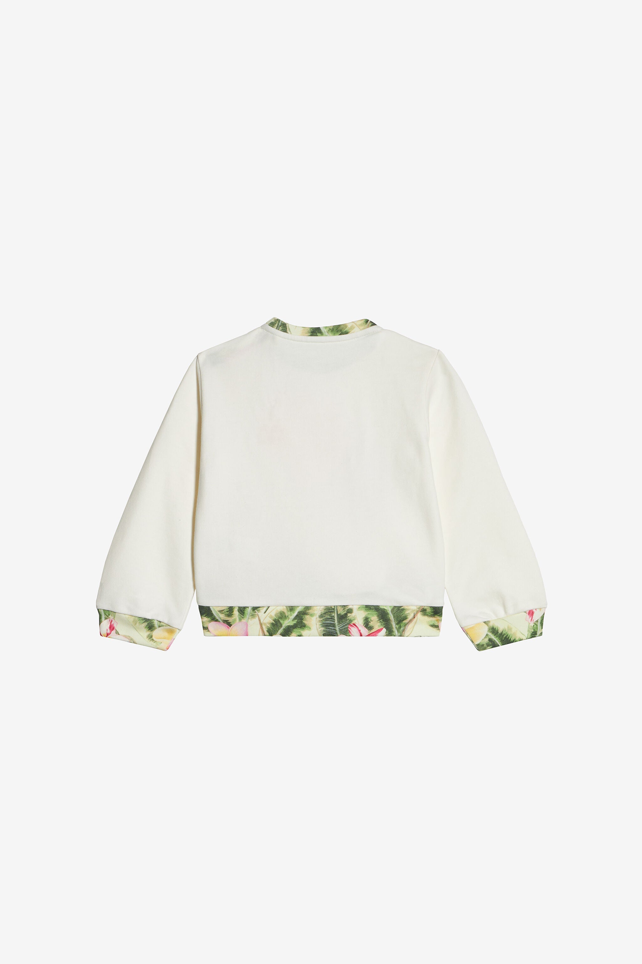 Sweat-Shirt Avec Fleurs Et Monogramme RC Brodés
