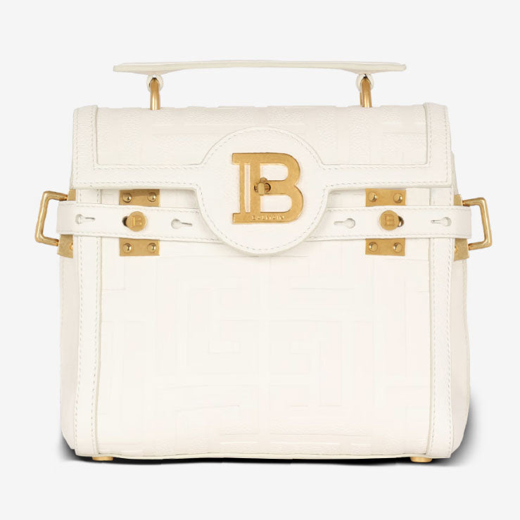 Sac Balmain En Cuir Croco