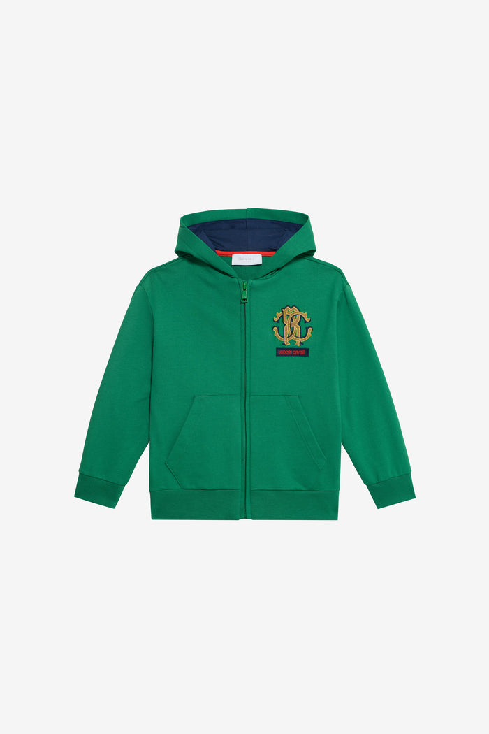 Sweat à capuche en coton