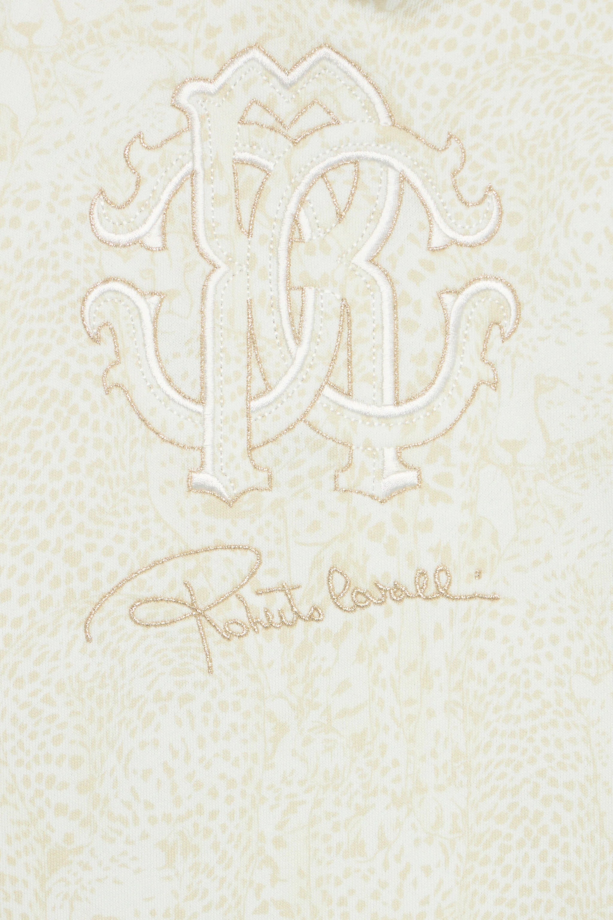 Sweat-Shirt À Capuche Et Imprimé Guépards