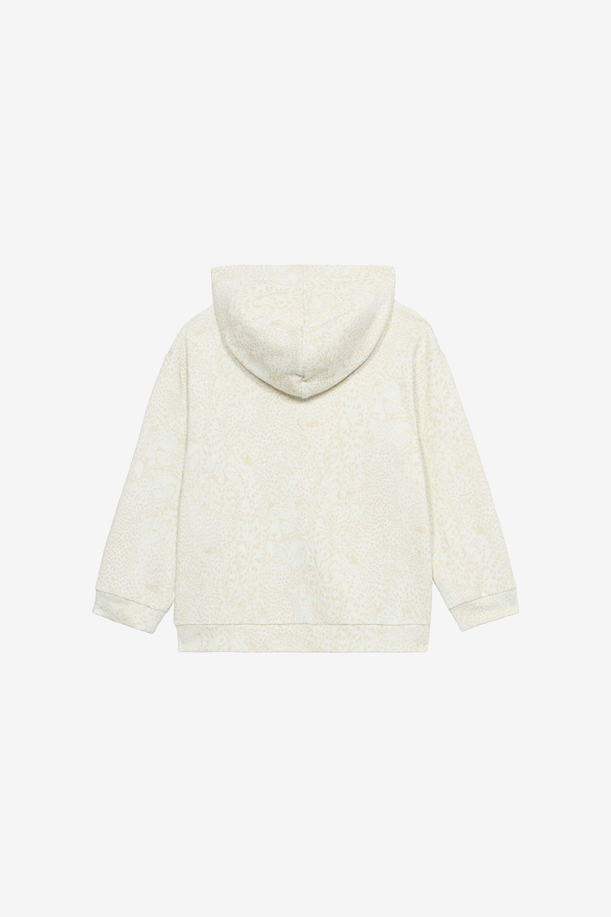 Sweat-Shirt À Capuche Et Imprimé Guépards