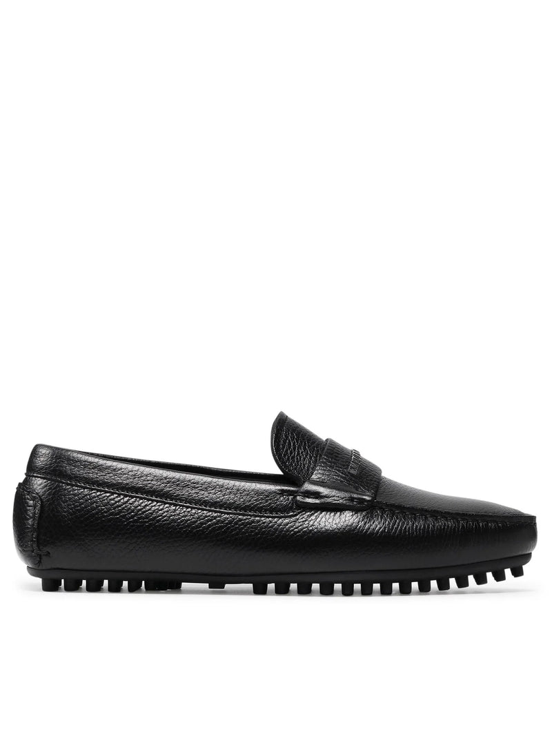 Mocassin emporio armani en cuir