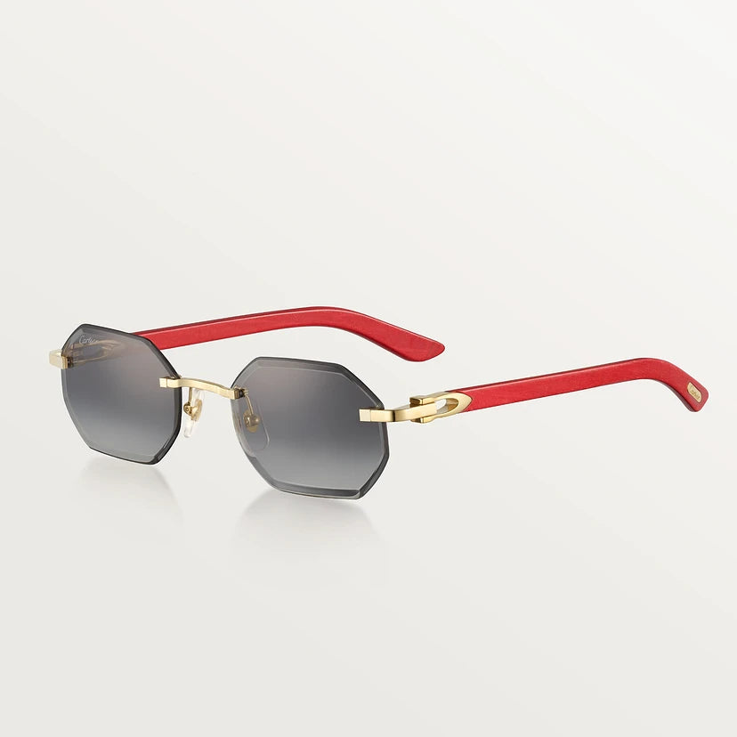 Lunettes Solaires, Décor C Allongé de Cartier